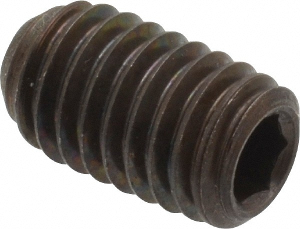 Unbrako 103067 Set Screw: 7/16-14 x 3/4", Cup Point, Alloy Steel, Grade 8 Image