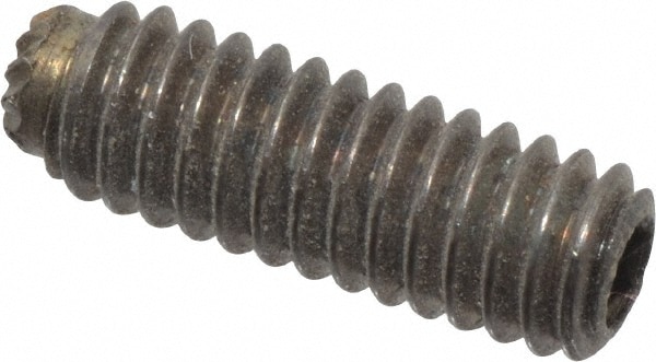 Unbrako 103071 Set Screw: #8-32 x 1/2", Cup & Knurled Cup Point, Alloy Steel, Grade 8 Image