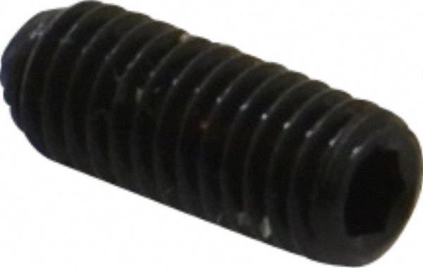 Unbrako 119535 Set Screw: #10-32 x 1/2", Cup & Knurled Cup Point, Alloy Steel, Grade 8 Image