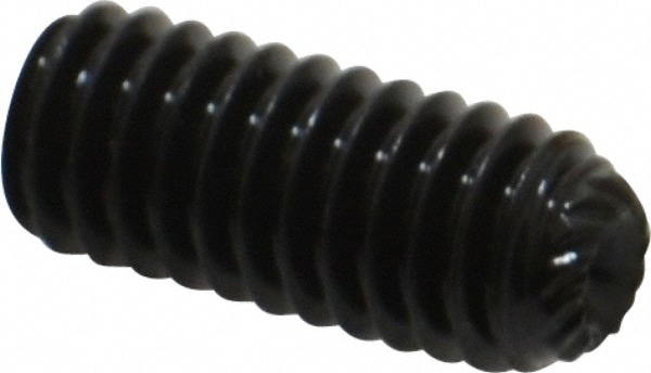 Unbrako 104998 Set Screw: 5/16-18 x 3/4", Cup & Knurled Cup Point, Alloy Steel, Grade 8 Image