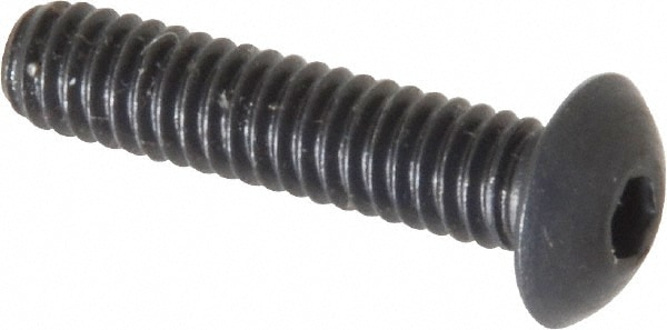 Unbrako 116611 #8-32 3/4" Length Under Head Hex Socket Drive Button Socket Cap Screw Image