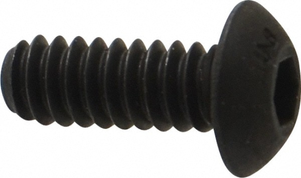 Unbrako 116964 #10-24 1/2" Length Under Head Hex Socket Drive Button Socket Cap Screw Image