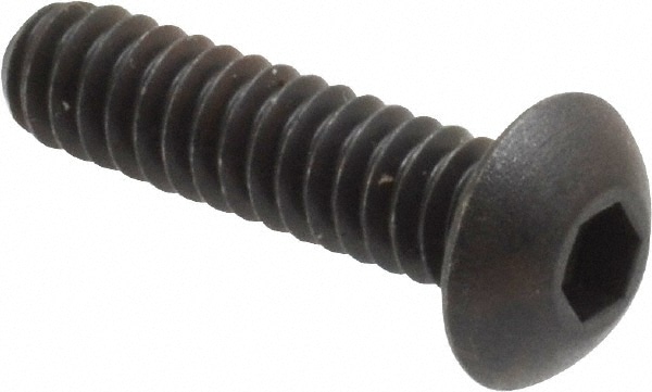 Unbrako 109722 #10-24 3/4" Length Under Head Hex Socket Drive Button Socket Cap Screw Image