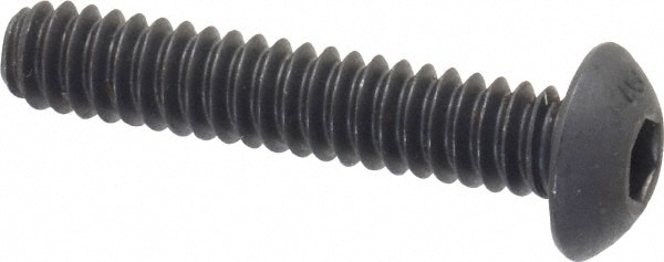 Unbrako 103539 #10-24 1" Length Under Head Hex Socket Drive Button Socket Cap Screw Image