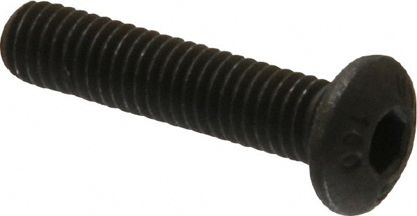 Unbrako 120741 #10-32 7/8" Length Under Head Hex Socket Drive Button Socket Cap Screw Image