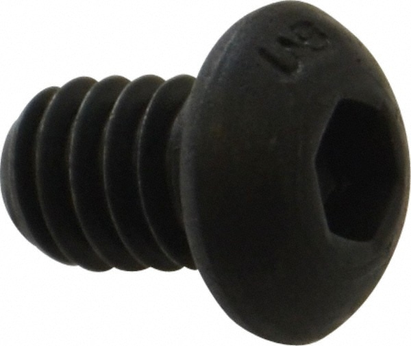 Unbrako 103556 1/4-20 3/8" Length Under Head Hex Socket Drive Button Socket Cap Screw Image