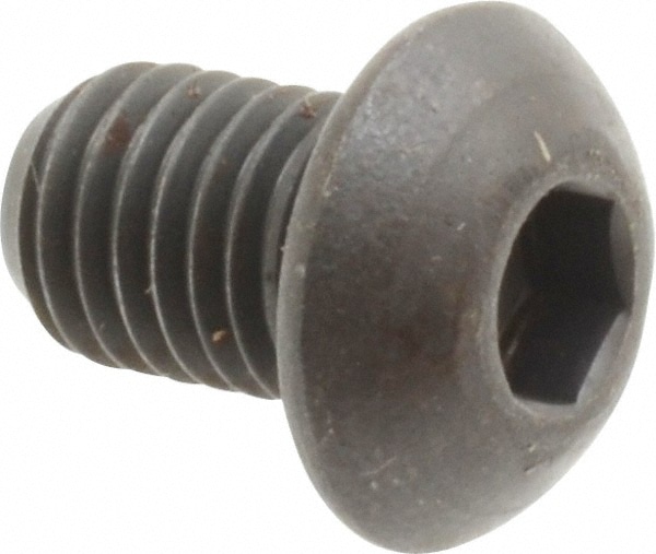 Unbrako 118664 1/4-28 3/8" Length Under Head Hex Socket Drive Button Socket Cap Screw Image