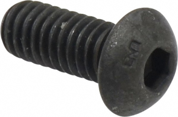 Unbrako 104007 5/16-18 3/4" Length Under Head Hex Socket Drive Button Socket Cap Screw Image