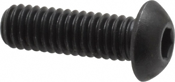 Unbrako 104040 5/16-18 1" Length Under Head Hex Socket Drive Button Socket Cap Screw Image