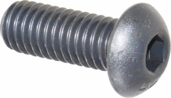 Unbrako 108213 3/8-16 1" Length Under Head Hex Socket Drive Button Socket Cap Screw Image