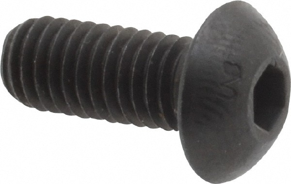 Unbrako 106366 M5x0.80 12mm Length Under Head Hex Socket Drive Button Socket Cap Screw Image