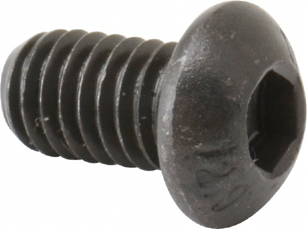 Unbrako 106372 M6x1.00 10mm Length Under Head Hex Socket Drive Button Socket Cap Screw Image