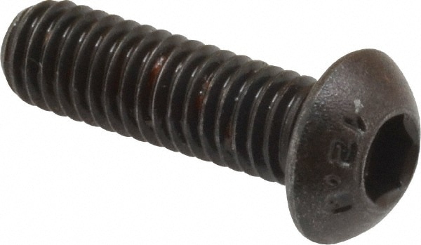 Unbrako 106375 M6x1.00 20mm Length Under Head Hex Socket Drive Button Socket Cap Screw Image