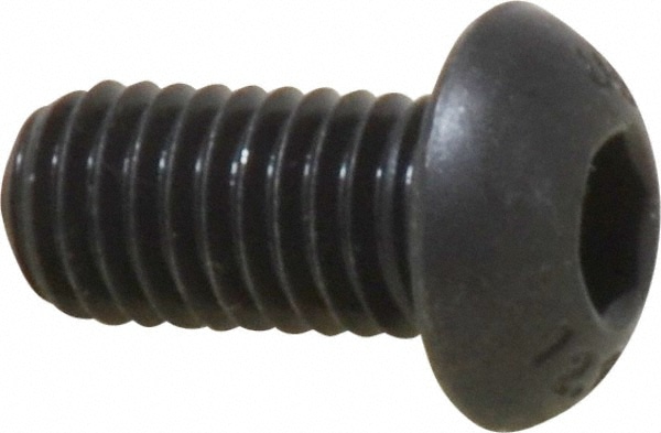 Unbrako 106382 M8x1.25 16mm Length Under Head Hex Socket Drive Button Socket Cap Screw Image