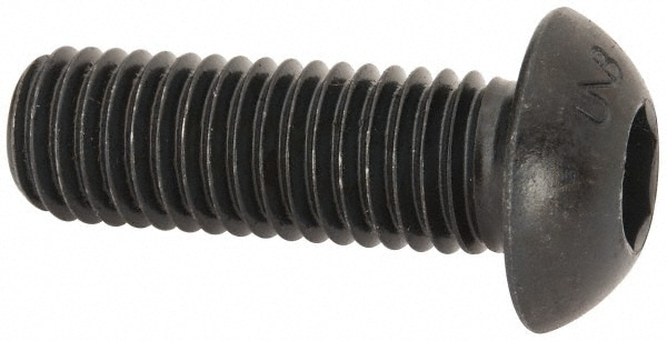 Unbrako 106407 M12x1.75 35mm Length Under Head Hex Socket Drive Button Socket Cap Screw Image