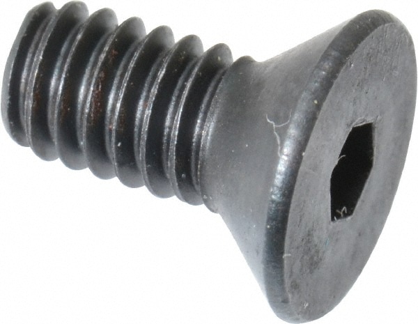 Unbrako 106645 #8-32 3/8" OAL Hex Socket Drive Flat Socket Cap Screw Image