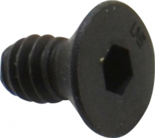 Unbrako 106805 #10-24 3/8" OAL Hex Socket Drive Flat Socket Cap Screw Image