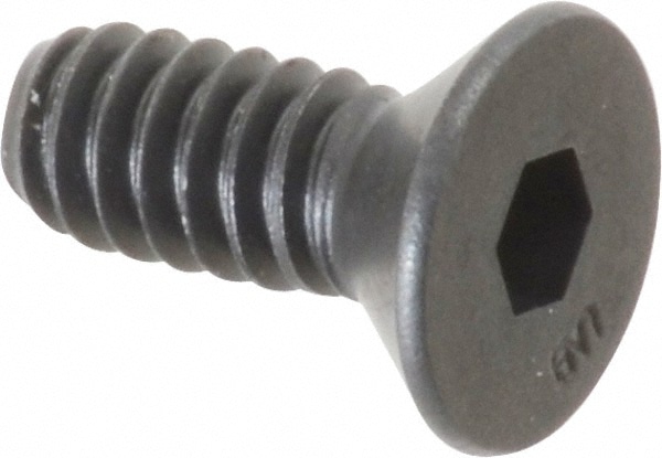 Unbrako 113654 #10-24 1/2" OAL Hex Socket Drive Flat Socket Cap Screw Image