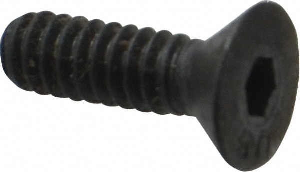 Unbrako 113687 #10-24 5/8" OAL Hex Socket Drive Flat Socket Cap Screw Image