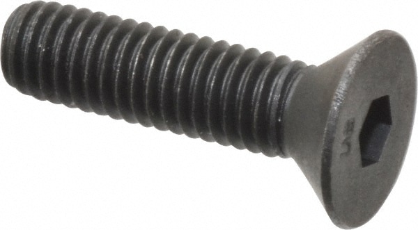 Unbrako 107655 #10-32 3/4" OAL Hex Socket Drive Flat Socket Cap Screw Image