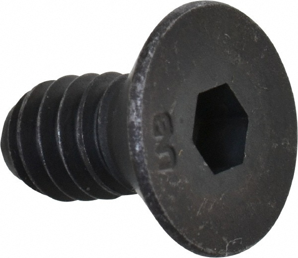 Unbrako 105289 1/4-20 1/2" OAL Hex Socket Drive Flat Socket Cap Screw Image