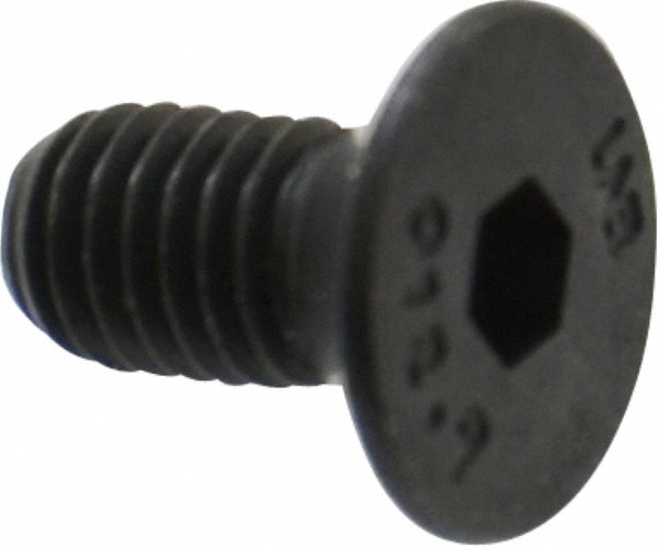 Unbrako 103319 M5x0.80 10mm OAL Hex Socket Drive Flat Socket Cap Screw Image