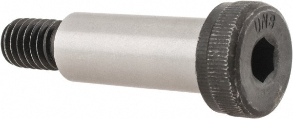 Unbrako 106400 1/2" Shoulder Diam x 1-1/4" Shoulder Length, 3/8-16 UNC, Hex Socket Shoulder Screw Image