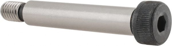 Unbrako 105416 Shoulder Screw: 12 mm Shoulder Dia, 60 mm Shoulder Length, M10x1.50, 12.9 Alloy Steel, Hex Socket 