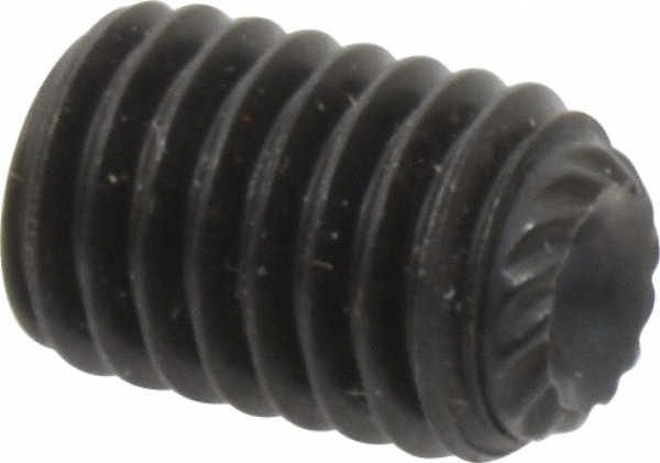 Unbrako 103228 Set Screw: M8 x 12 mm, Knurled Cup Point, Alloy Steel, Grade 45H Image