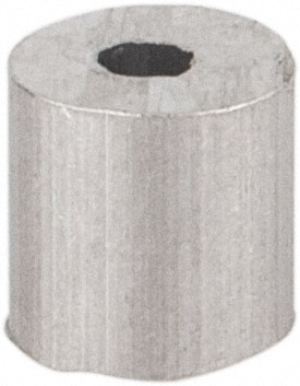 Value Collection - Wire Rope Round Stop Compression Sleeve: 1/16