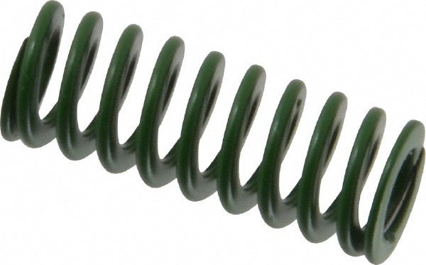 Die Spring: 1" Free Length, Green
