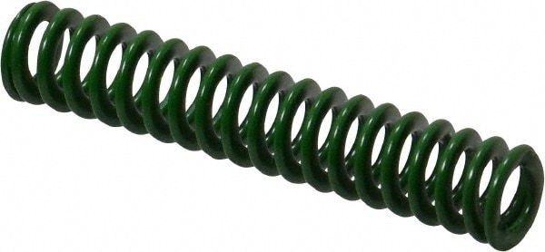 Die Spring: 2" Free Length, Green