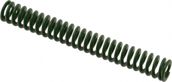 Die Spring: 3" Free Length, Green