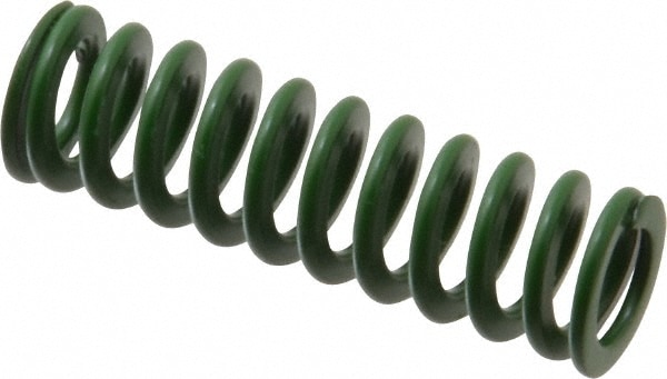 Die Spring: 2" Free Length, Green