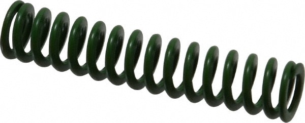 Die Spring: 3" Free Length, Green