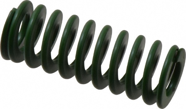 Die Spring: 2" Free Length, Green