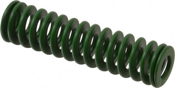 Die Spring: 3" Free Length, Green