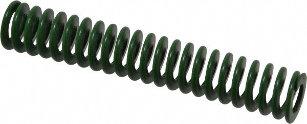 Die Spring: 4-1/2" Free Length, Green