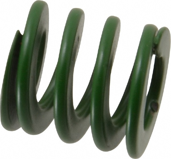 Die Spring: 1" Free Length, Green