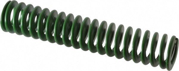 Die Spring: 5" Free Length, Green