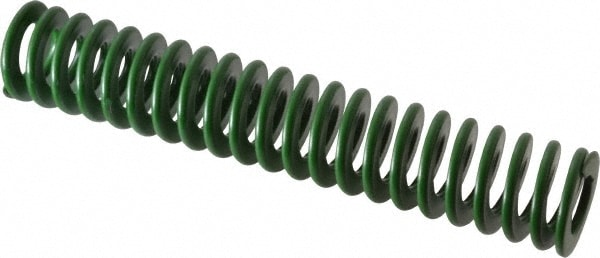 Die Spring: 5-1/2" Free Length, Green
