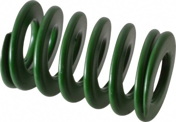 Die Spring: 2" Free Length, Green