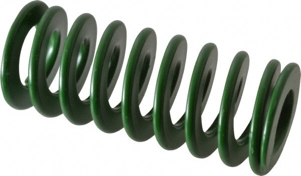 Die Spring: 3" Free Length, Green