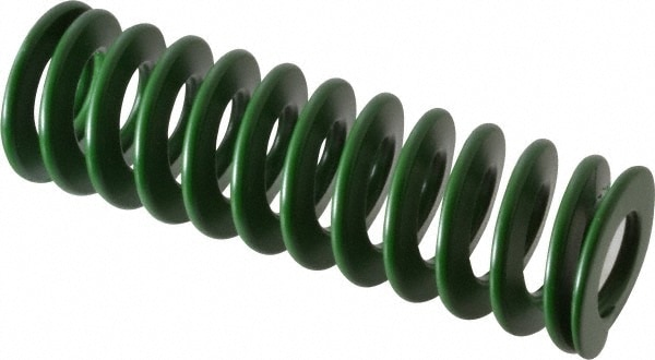 Die Spring: 4" Free Length, Green