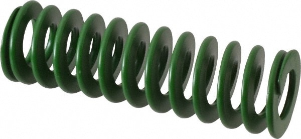 Die Spring: 5" Free Length, Green