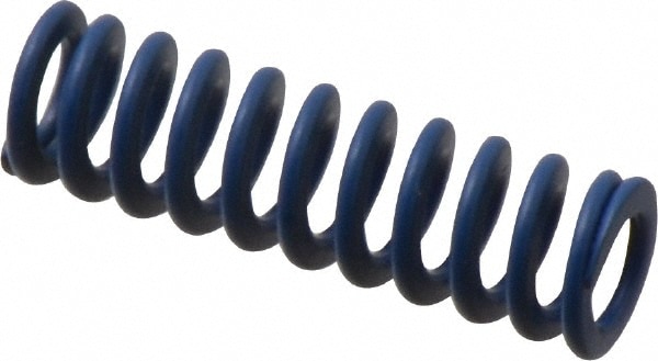 Die Spring: 1-1/4" Free Length, Blue