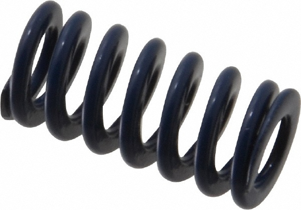 Die Spring: 1" Free Length, Blue