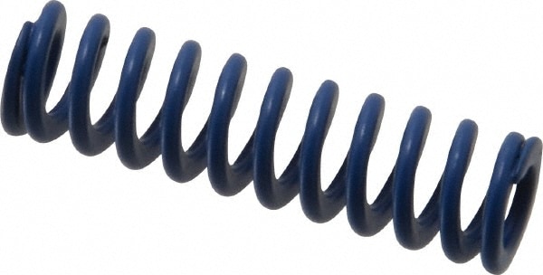 Die Spring: 1-3/4" Free Length, Blue