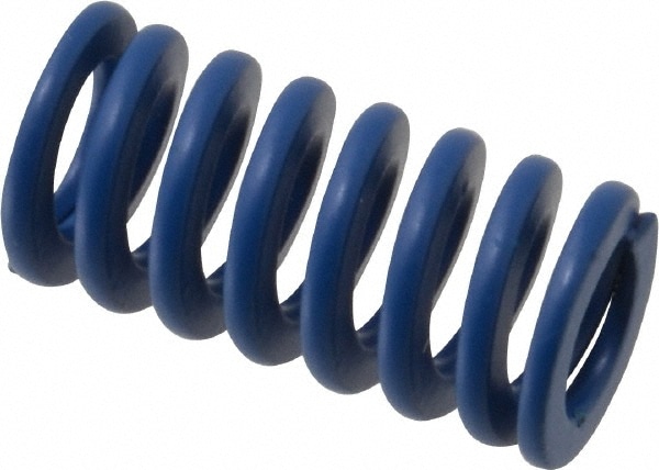 Die Spring: 1-1/4" Free Length, Blue