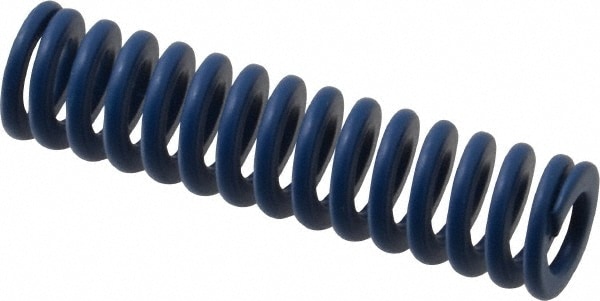 Die Spring: 2-1/2" Free Length, Blue